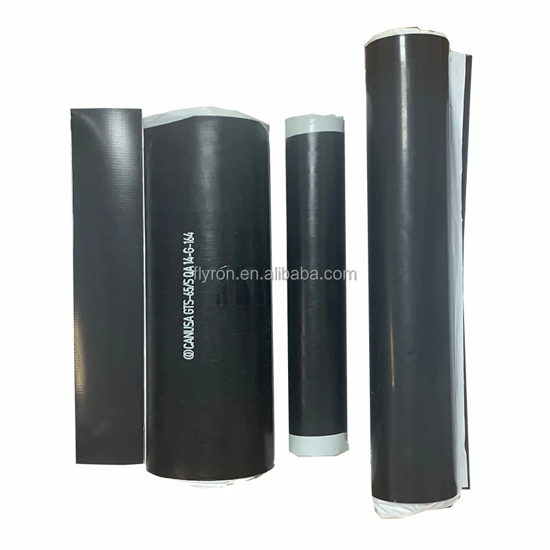 3LPE  Radiation Cross Linked Pipeline  Protection Wrap Around  HDPE  Heat Shrinkable Sleeve for Weld Girth