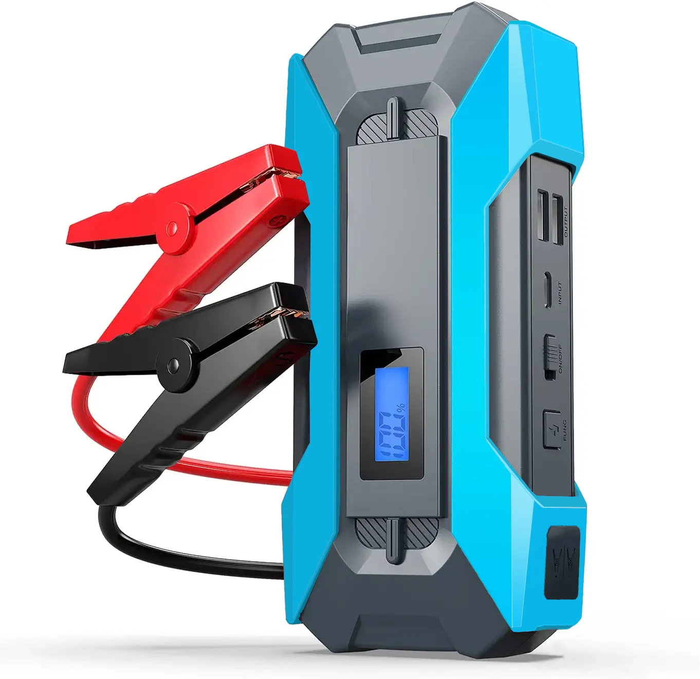 37000mwh Portable 12v Car Jump Starter High Power 2000a Peak Jump Starter Car Lithium Battery