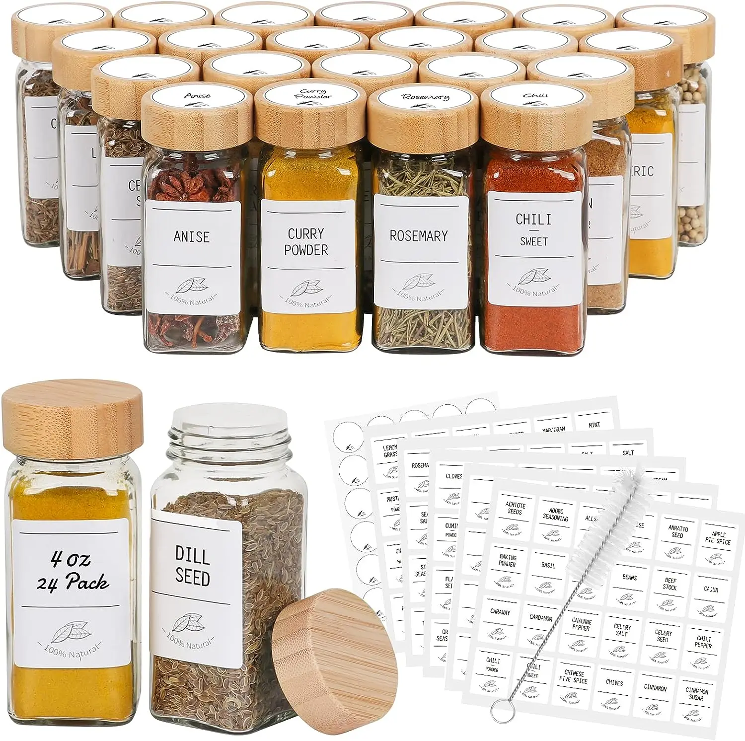 Eco Friendly Spice Containers Bulk Wholesale Kitchen Gadgets Eco
