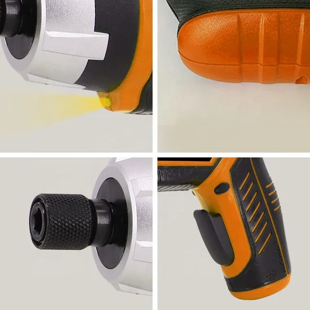 
3.6V Cordless Electric Rechargeable Screwdriver with LED Light 