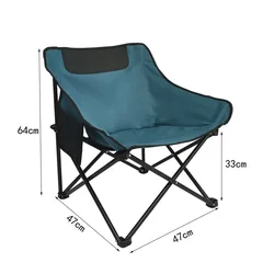Outdoor wholesale camping folding chair oxford cloth beach fishing garden lounge folding chair NO 5