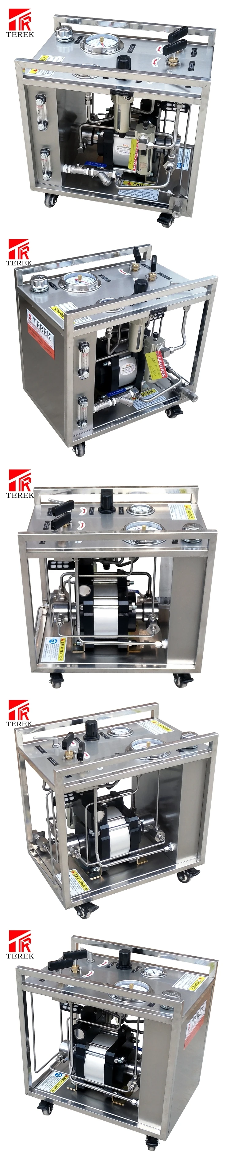 Terek Air Operated Hydrostatic Pressure Test Pump Unit Max 1700 Bar ...