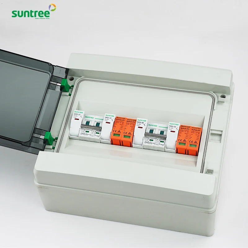 Suntree Dc  Panel Array Power Solar Pv String Combiner Box