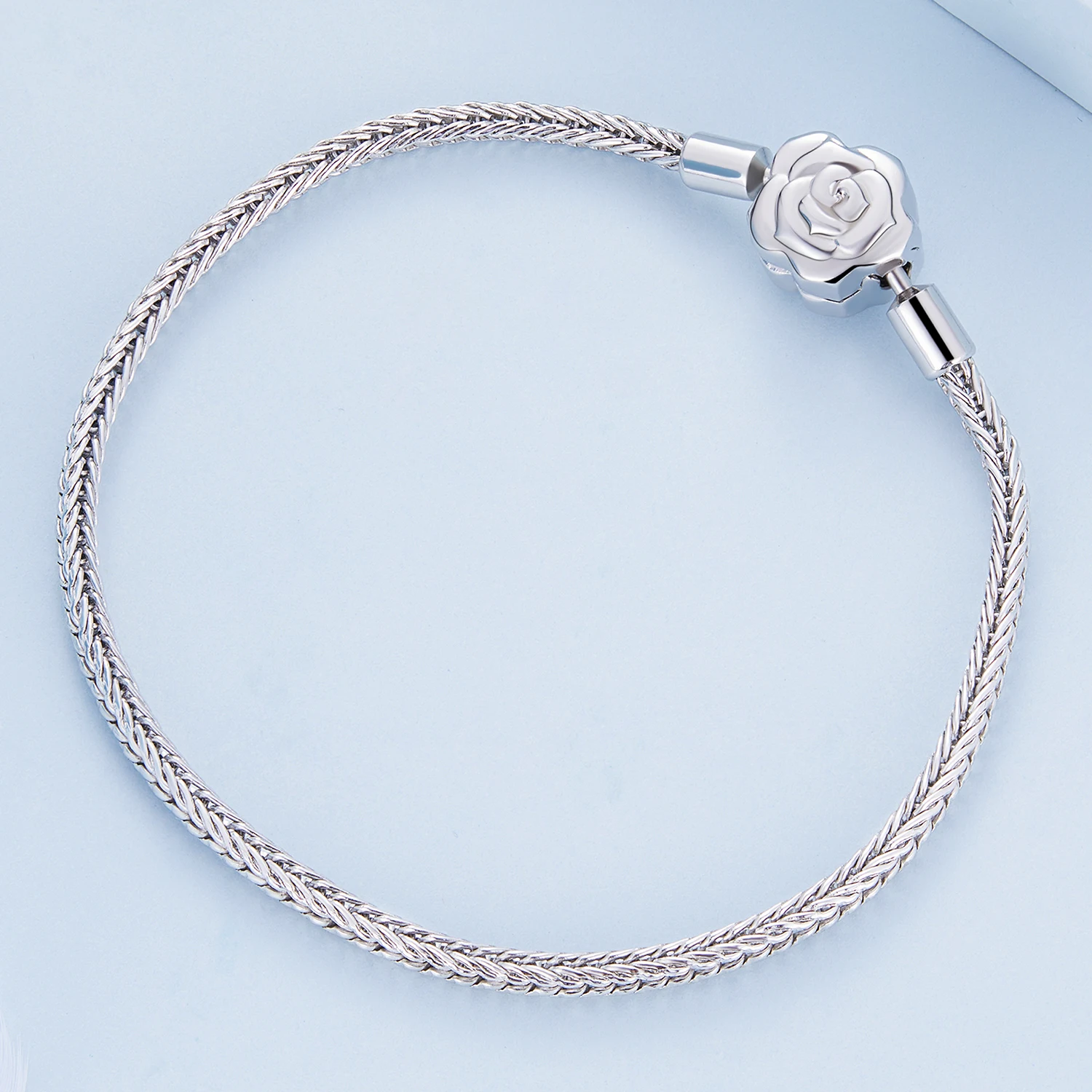 Shop Our Factory 925 Sterling Silver Rose Flower CZ Charm