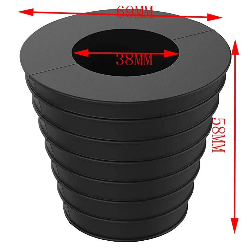 cone wedge for patio umbrella DGQ Umbrella Plug fits umbrella poles up to 1.5" ensuring quieter and safer use Stable Umbrella Base - 1.5