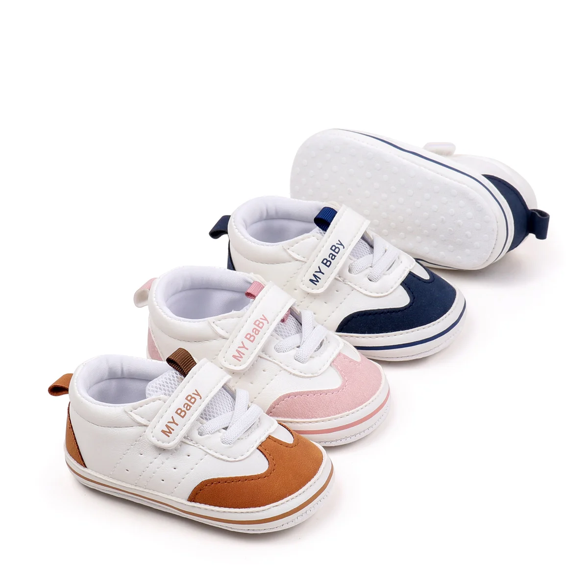 Reliable Flexible Hook&loop Versatile Practical Orthopedic Infant Shoes Unisex Classic Casual Daily Baby Shoes