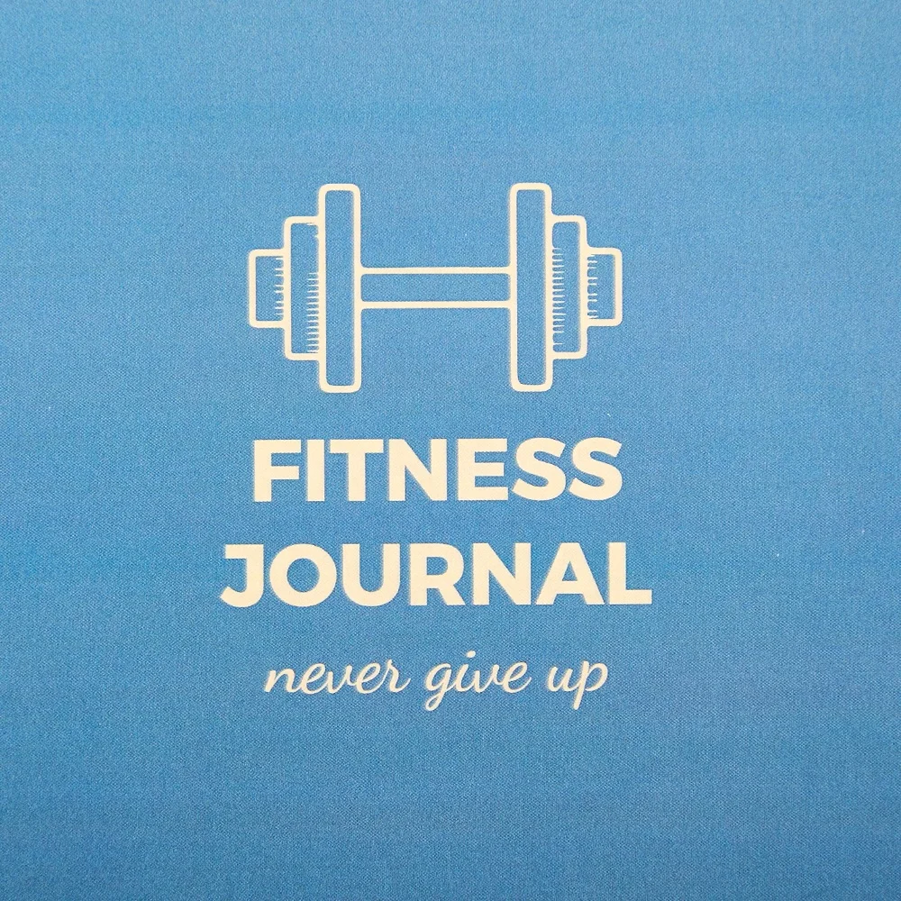 LION Quality Fashionable Spiral Diary Fitness Workout Wellness Journal Planner Notebook