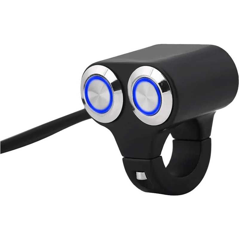 Универсальный переключатель на руль мотоцикла 7/8 дюймов 22