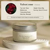 Silver Iron Box Difusor/Velvet Rose-Wax 80g
