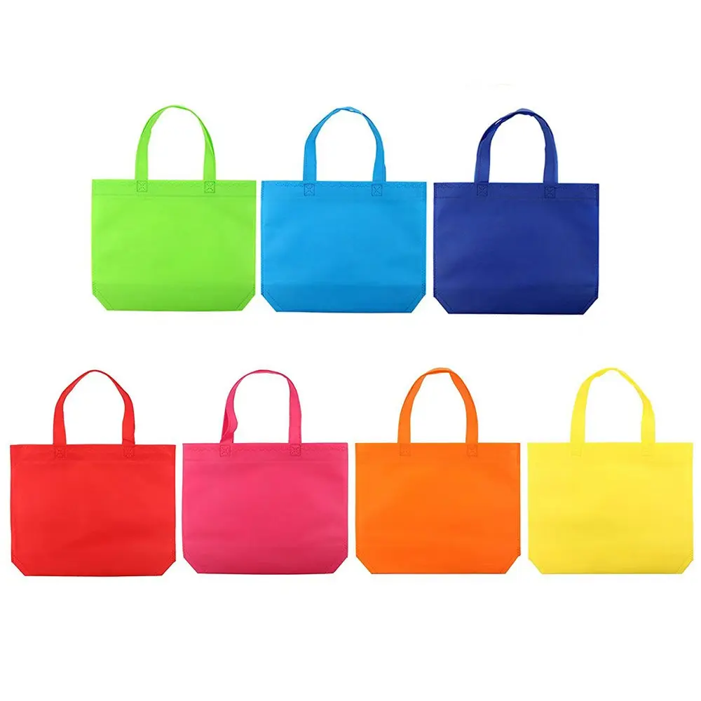 Spot Tote Bags Custom Printed logo Recyclable Fabric pp Non Woven Bags Shopping Bags details