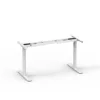 White table frame (excluding tabletop)