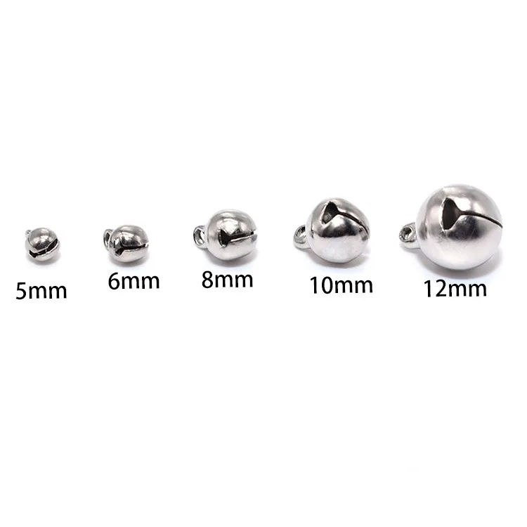 Wholesale Jingle Bell 5mm 6mm 8mm 10mm Accessories Findings Stainless Steel  Jewelry Bell For DIY Necklace Bracelet Making - Buy Wholesale Jingle Bell  5mm 6mm 8mm 10mm Accessories Findings Stainless Steel Jewelry