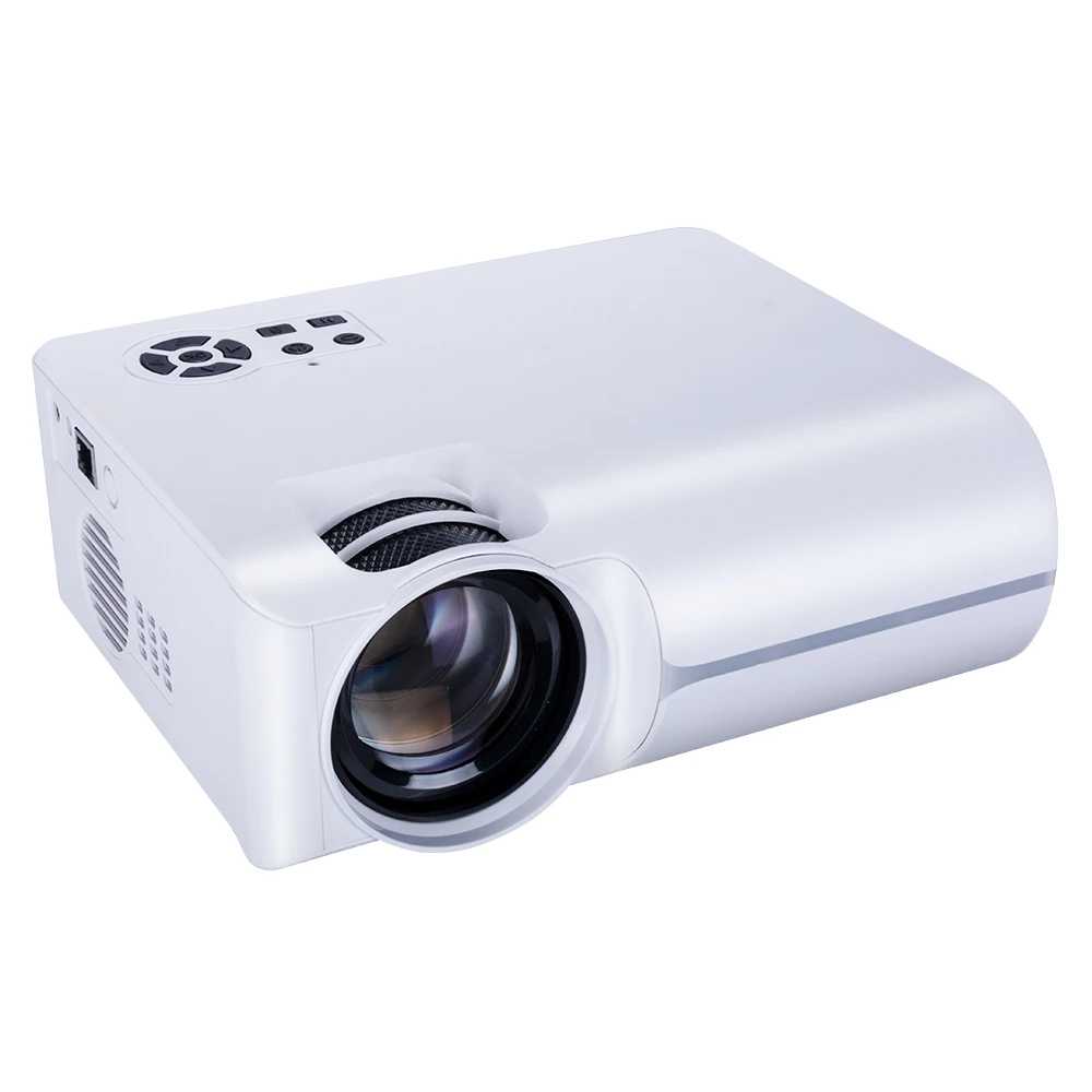 2022 Mini Android Projector 10000 Lumens 3D Mobile Projectors Small 4K Home Theater Mini Beam Projector Rechargeable