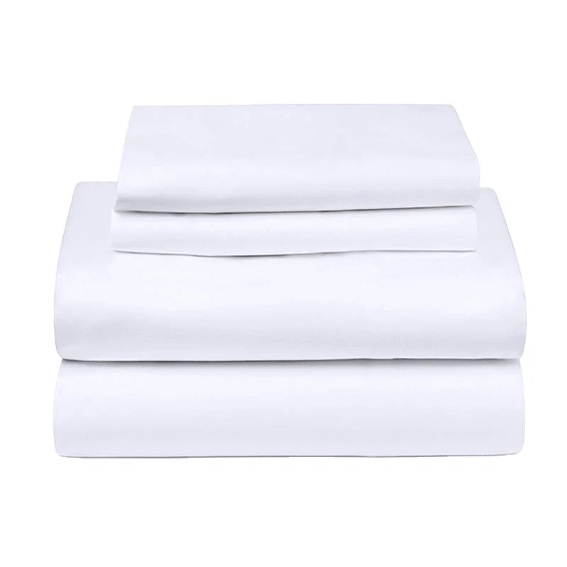 Factory Wholesale 100% Cotton 400 /300/200 Thread Count Fabric Cotton Fabric for Bed Sheet in Roll