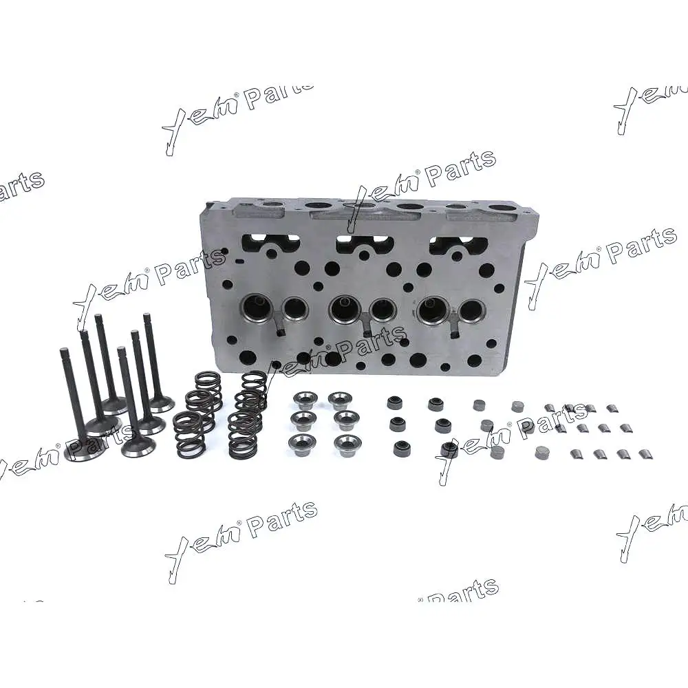 D1402 Complete Cylinder Head With Valves for Kubota Diesel Rebuild Kit 2