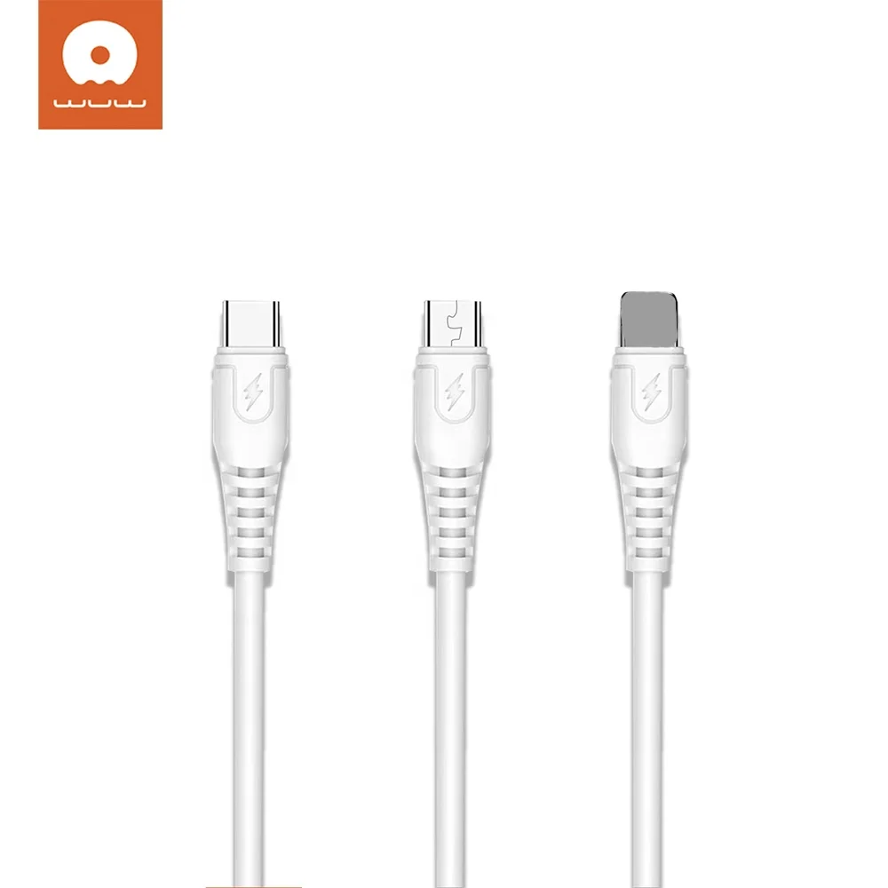 2A Power Cord V8 Micro Charger Plastic PVC Fast Data Charging Smartphone USB Cable_voghion.com