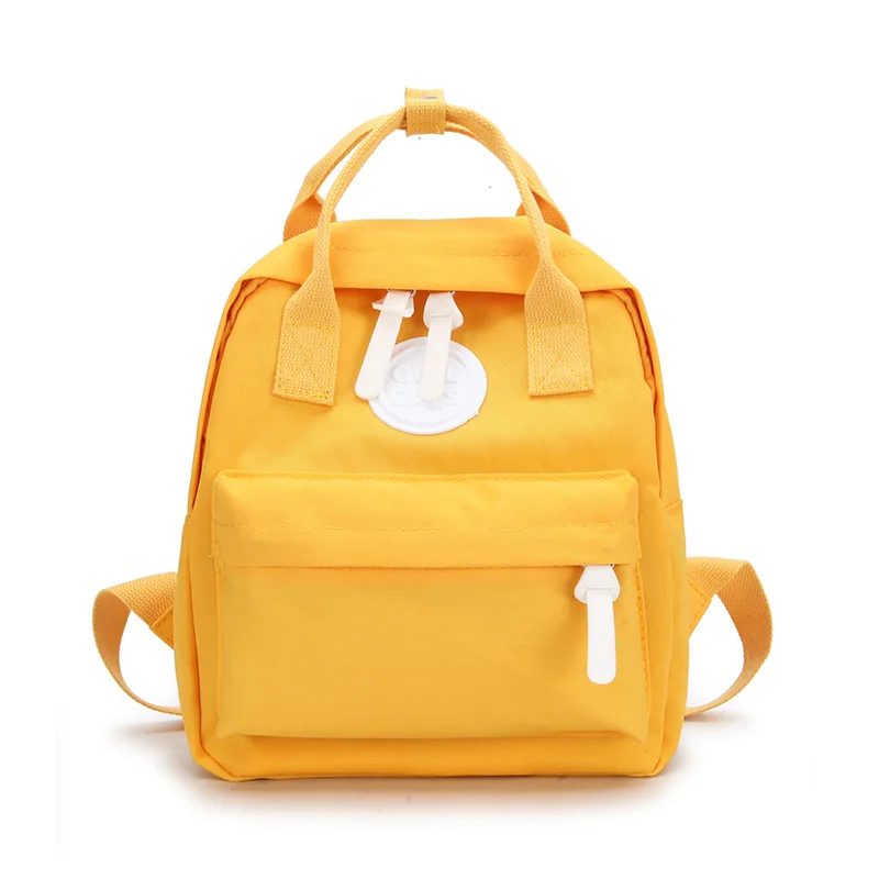 yellow designer backpack
