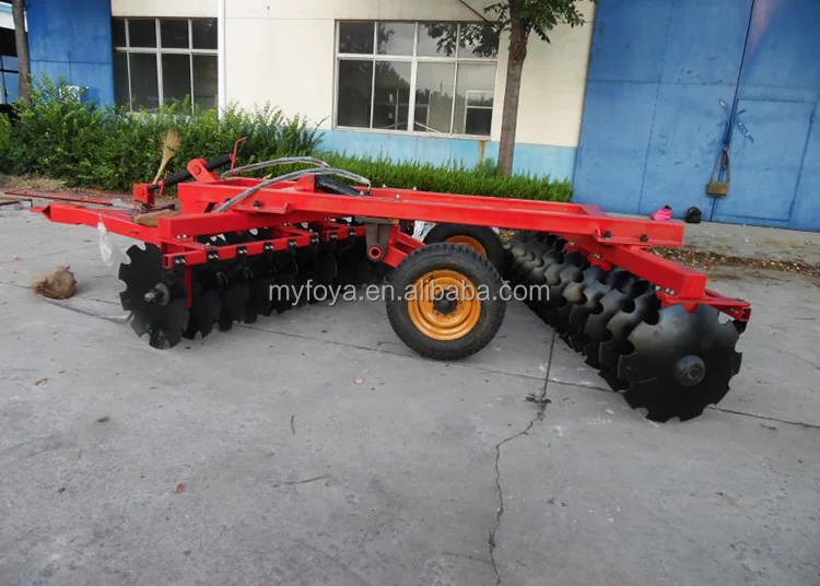 Farm equipment tractor heavy duty hydraulic disk disc harrow and harrow disc