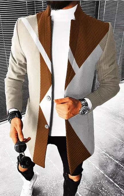 New Fashion Factory Manufacture Winter Padding Jacket Thick Puff Coat Mens Long Parka_voghion.com