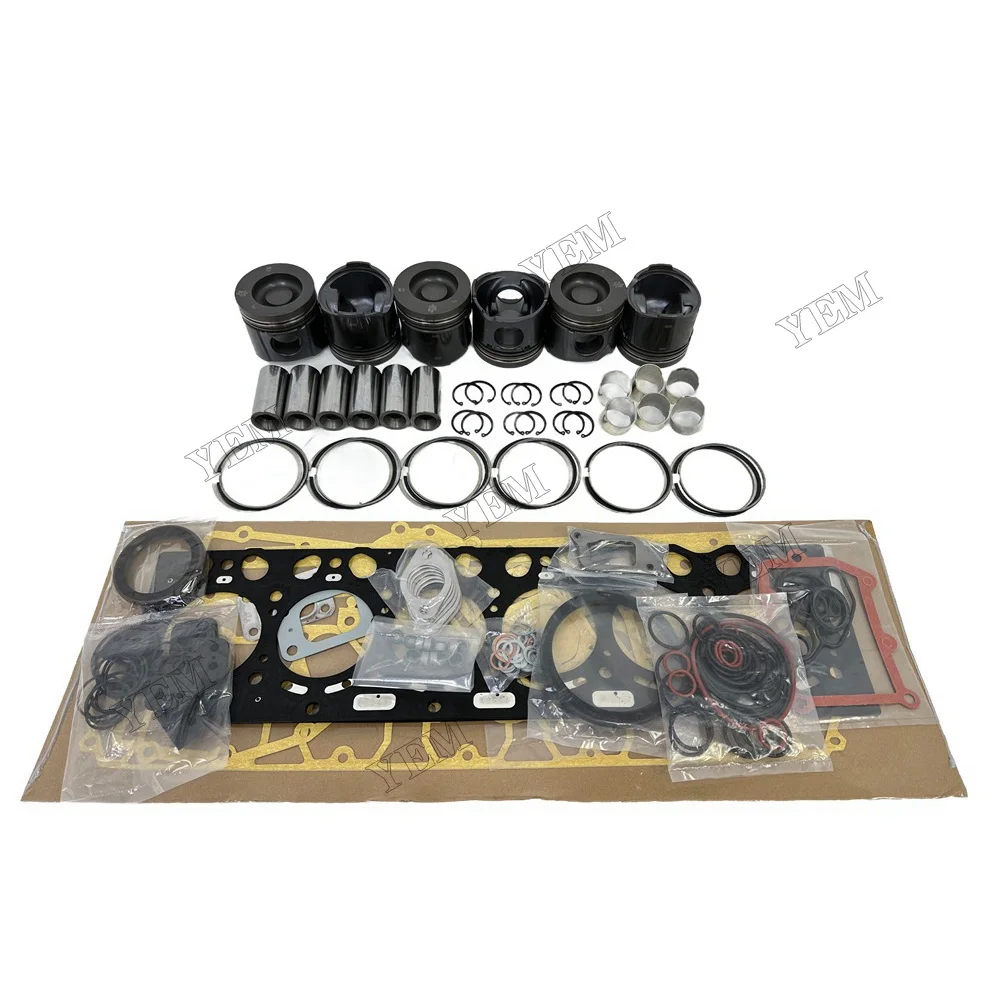 Stock Complete Rebuild Kit With Piston Ring Gaskets Suitable for Volvo D6D High Performance Engine Parts 5