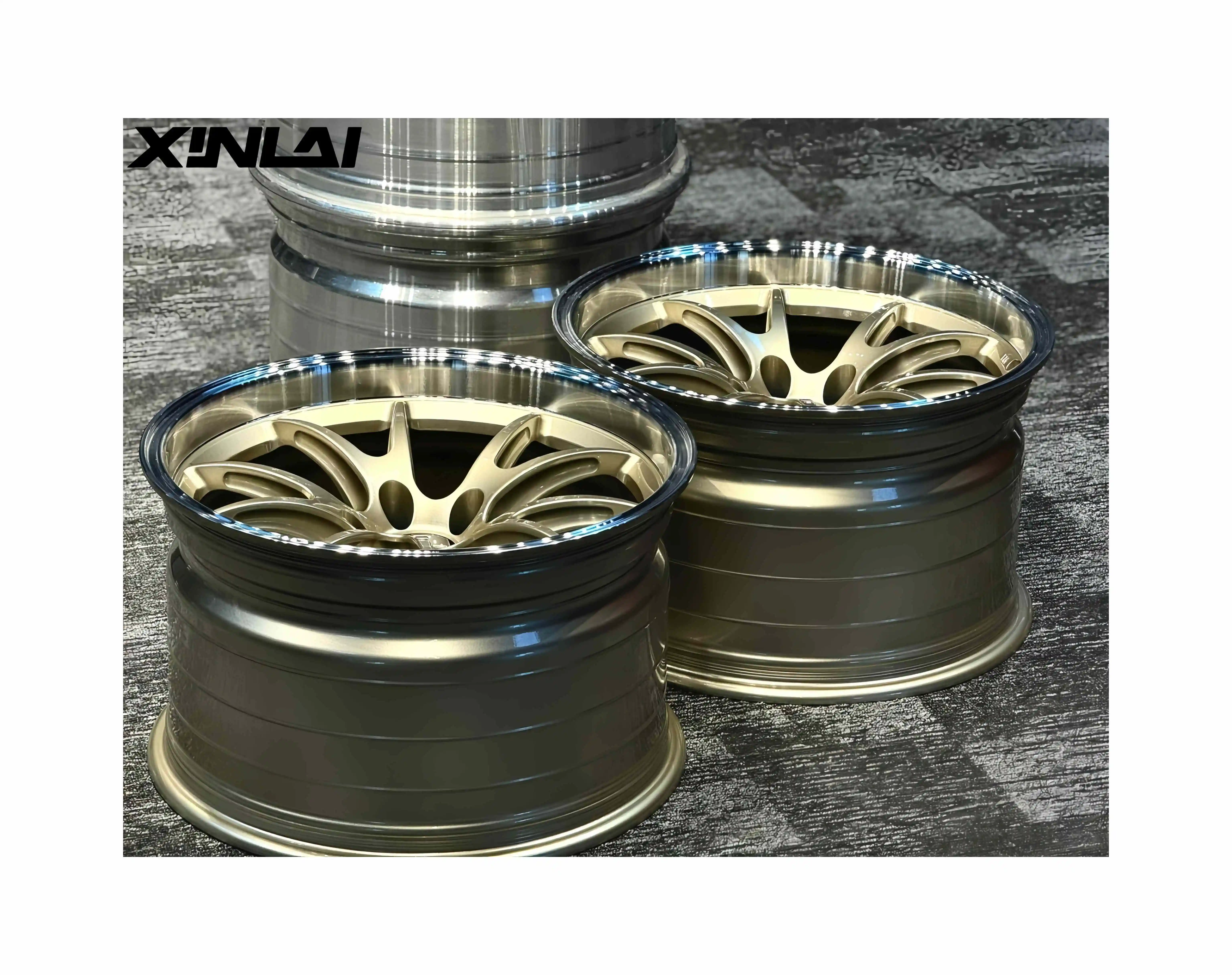 XINLAI Custom Deep Concave Forged Wheels Passenger Car Wheels 5X120 5X114.3 5X112 18 19 20 21 22 for Mercedes - Image 5