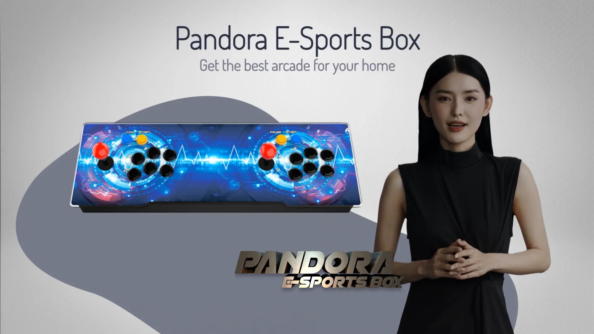 Retro Tabletop Arcade Console Video Game Hd Arcade Pandora Esports
