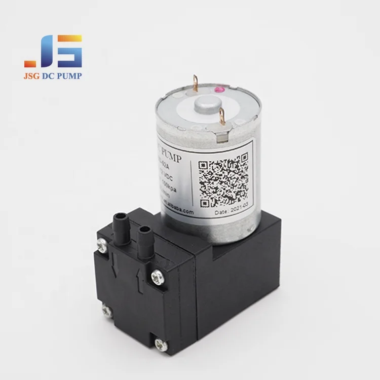 Piezoelectric 20Lpm Small Vacuum Tea Machine Pump Dc 24V Air Compressor