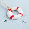 white 5 Lifebuoy red-resin