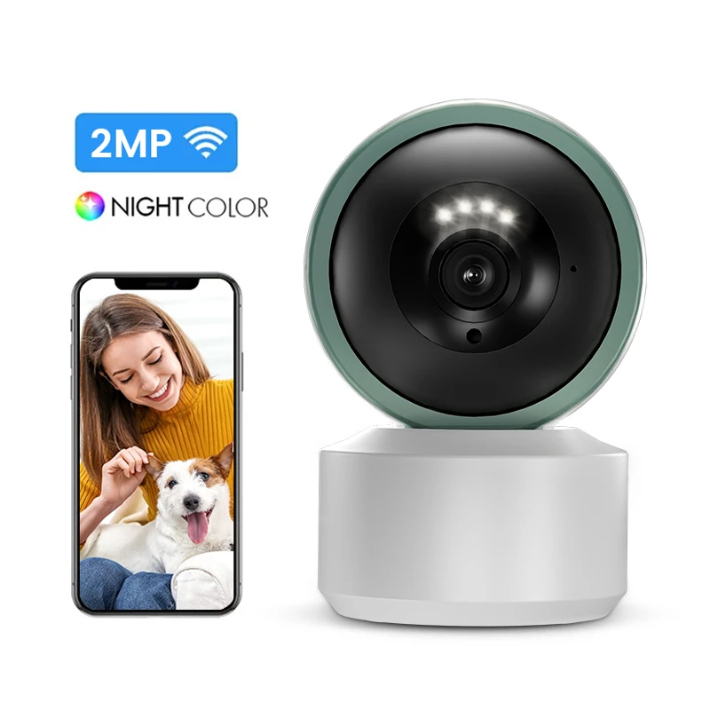 Tuya 360 Panoramic Wireless Digital Video Baby Monitor 1080P HD Night  Vision Smart AI Vava Wifi Baby Camera Monitor