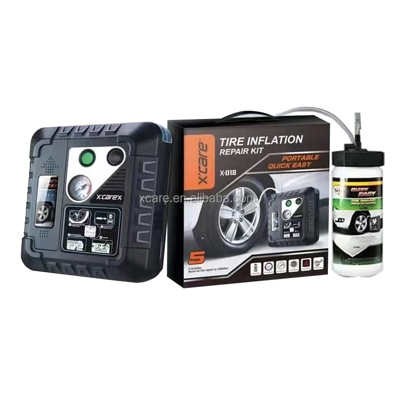 Diy Emergency Tire Repair Kit Sealant Working With A Inflator For Cars