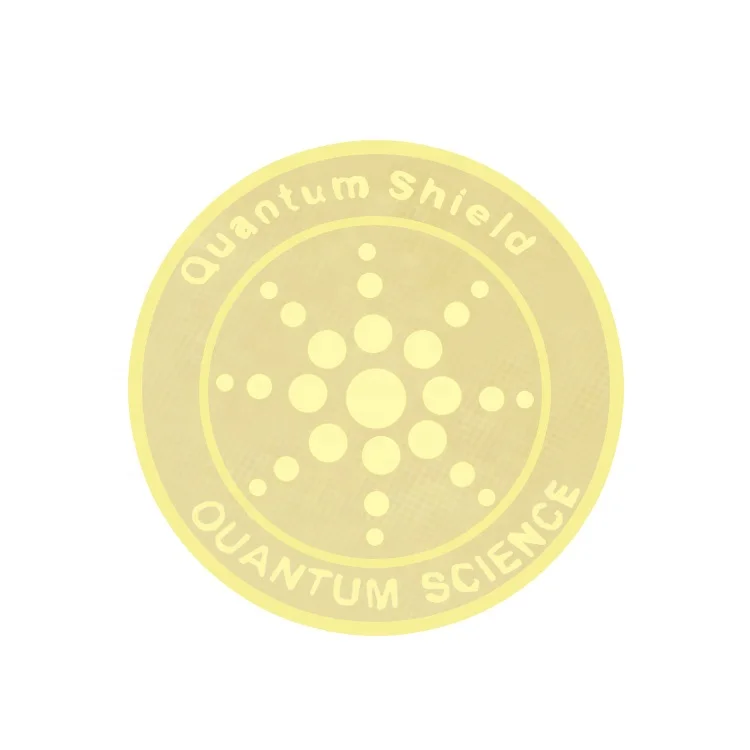 Nano Quantum Technology Shield Anti Radiation Nanotechnology Japanese Sticker Energy EMF Protection Against Radiations Chip
