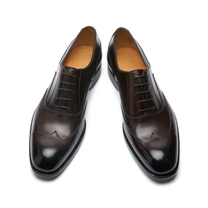 Can High Standard Customize Quality Genuine Cowhide Dress Leather Shoes for Men & Oxford