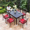 7-6 chairs+150-200cm stretch table