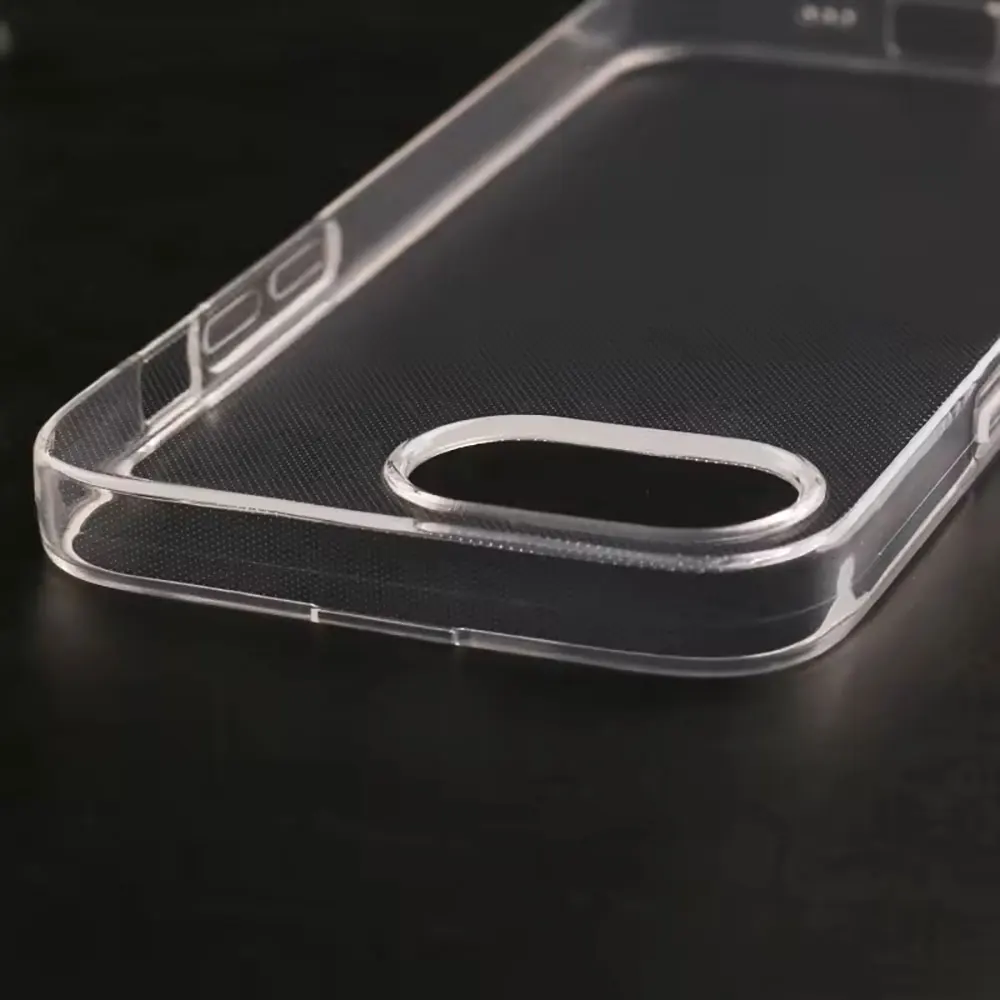 product mobile phone case for iphone 16e pro plus pro max transparent high clear tpu anti yellow anti scratch phone case-8