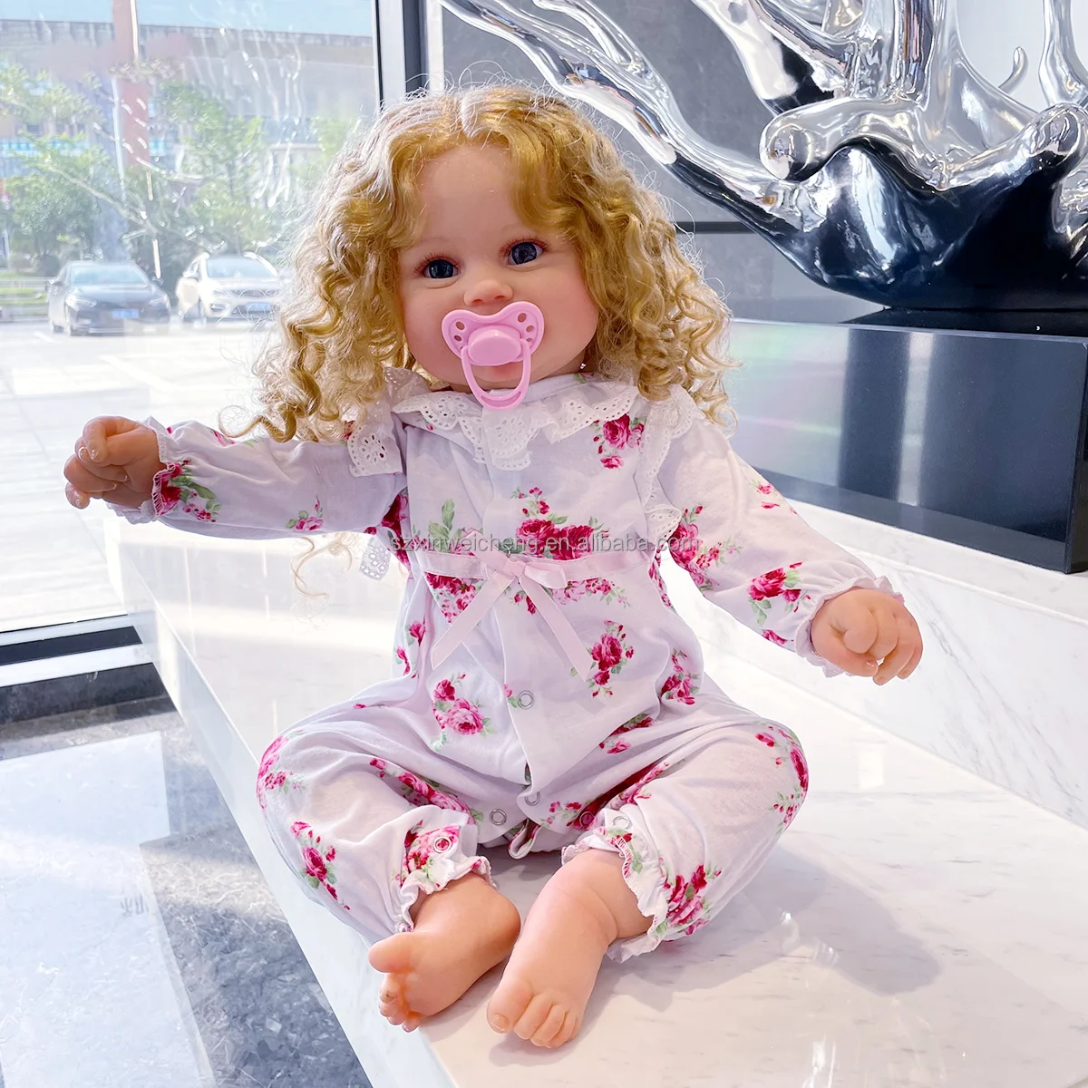 thumbnail image 2 of Angelbaby Realistic Big Reborn Toddler Dolls Boy 30inch... 2 of 12