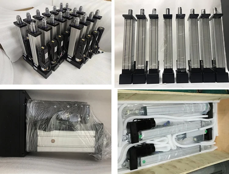 Customizable Electric Actuator 20 Inches Electric Cylinder 12V Heavy Duty Linear Actuator for Recliner TV Table Lift Massage Bed