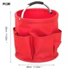 Multifunctional Basket with Aluminum Handle [Red]