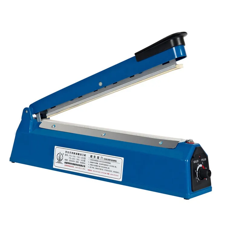 Manual PP PVC Foil Bag Impulse Heat Plastic Sealer