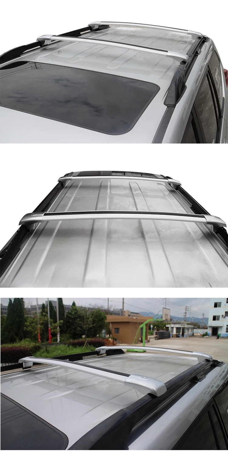 Factory Customize Aluminum Universal Car Roof Racks Cross Bars for Suv Black or Silver Roof Rack for VOLVO XC60 XC90 factory