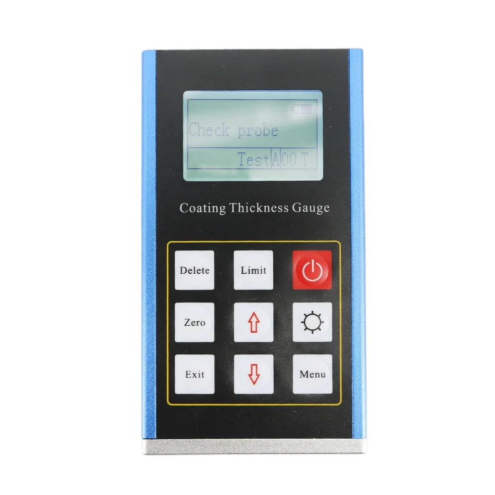 CM-1210A Digital Coating Thickness Gauge F & NF Type Eddy Current Range 0-2000um/0-80mil