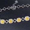 0.861ct yellow diamond bracelet