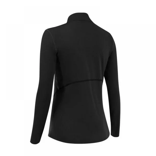 Women Long Sleeve Quarter Zip Pullover Running Jacket Workout Yoga