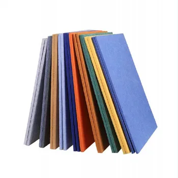 WAYSON High Density Sound Proof Wall Panel Acoustic Polyester PET Acoustic Panel Felt Sound Absorbing Acoustic Panels