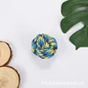 7cm camouflage blue and white ball