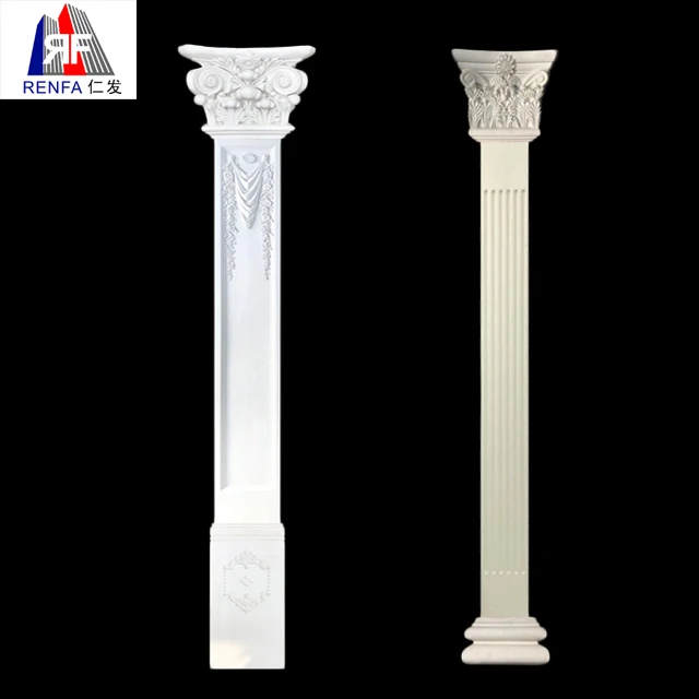 ローマ柱ヴィンテージインテリア石膏装飾ローマ柱プラスチックローマ柱