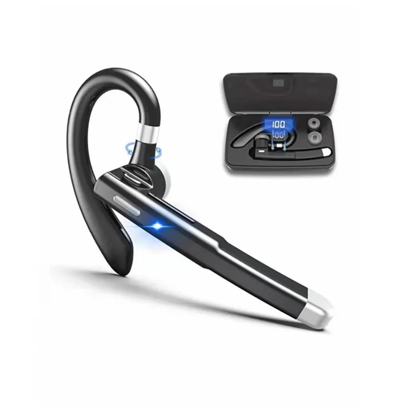 Bluetooth 5.0 Headset Wireless Earpiece Handsfree Earphone Hot