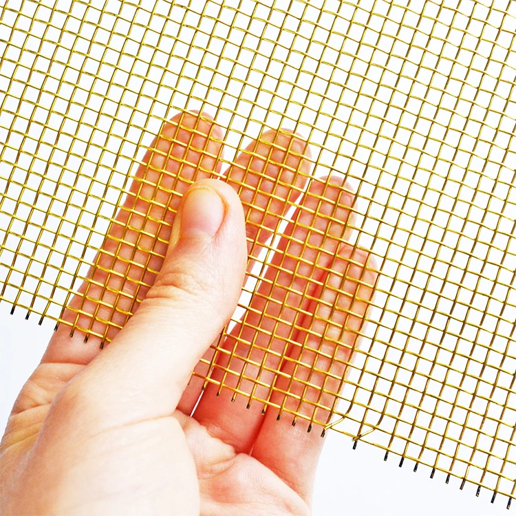 Brass wire mesh 7