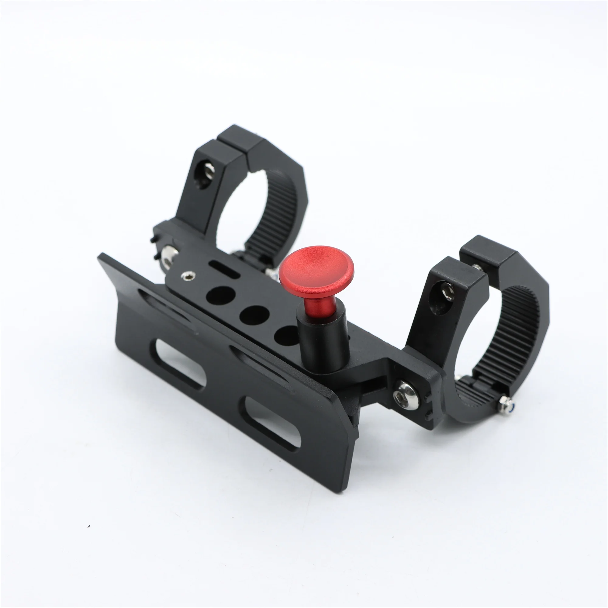 AUFER Universal Quick Release Roll Bar Fire Extinguisher Mount – Adjustable Aluminum Holder, For Jeep Wrangler, Gladiator, Ford Bronco, UTV, Polaris, Can-Am