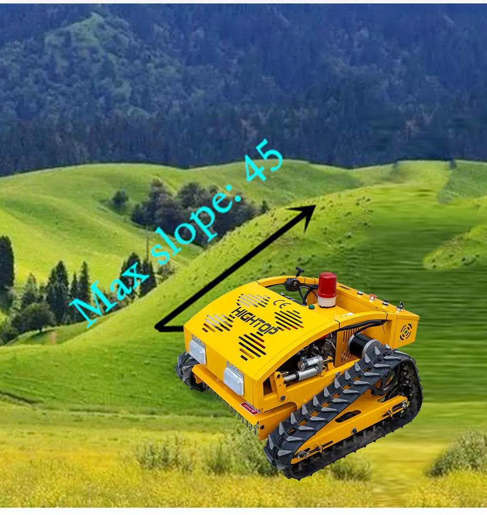 Self Propelled Remote Control Lawn Spider Mini Rc Mower Lawn Mowers Robot Lawn Mower for Garden  Farm Agriculture