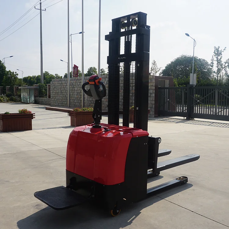 1500kg Automatic Paper Roll Stacker with Clamp Forklift